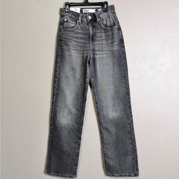 Garage 90s Straight Gray Jeans - Picture 1 of 9